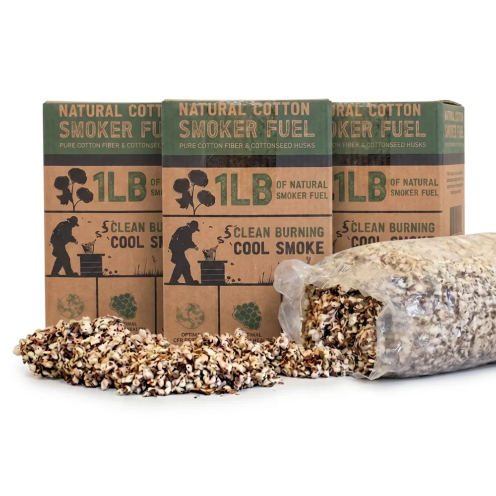 Smoker Fuel Cotton Fiber